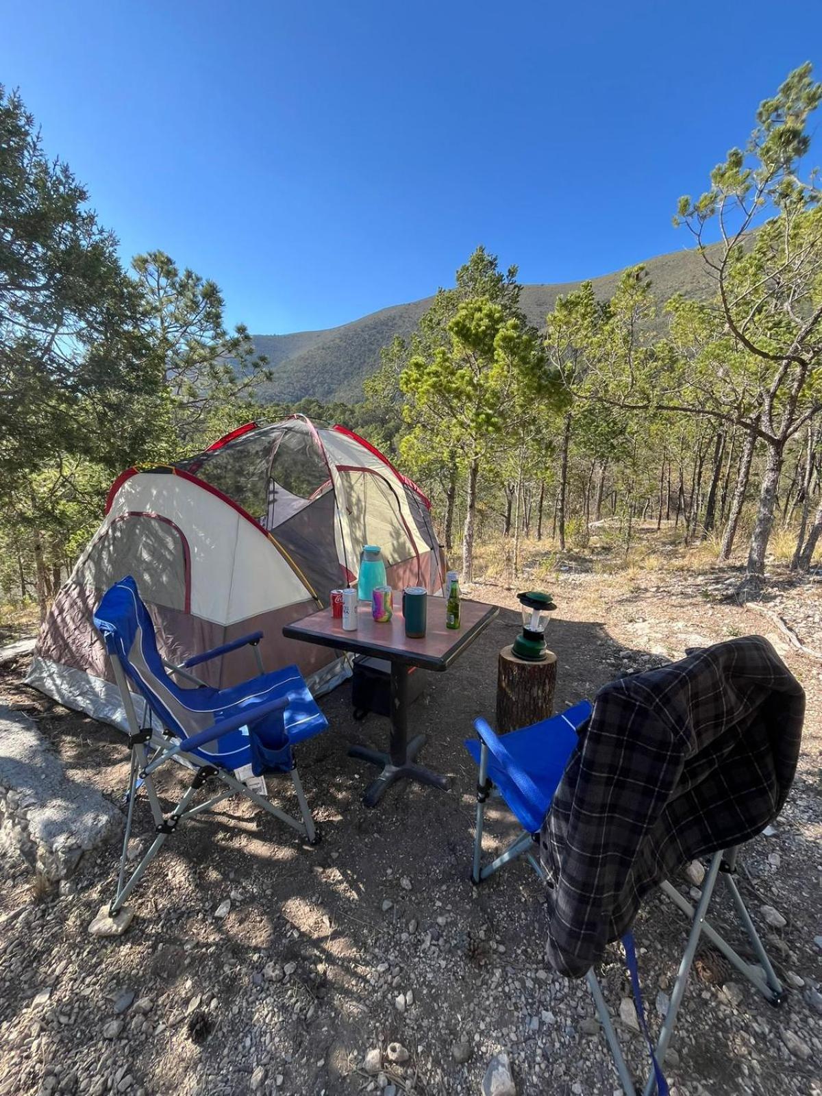 Camping En La Sierra De Arteaga Los Lirios Exterior foto