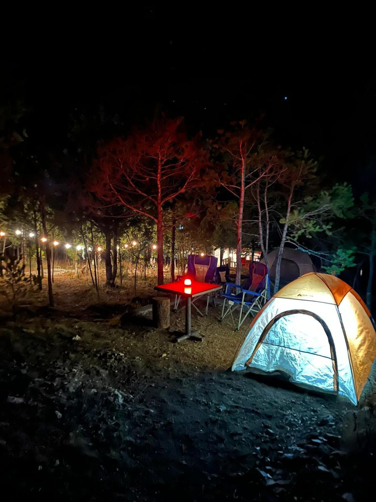 Camping En La Sierra De Arteaga Los Lirios Exterior foto