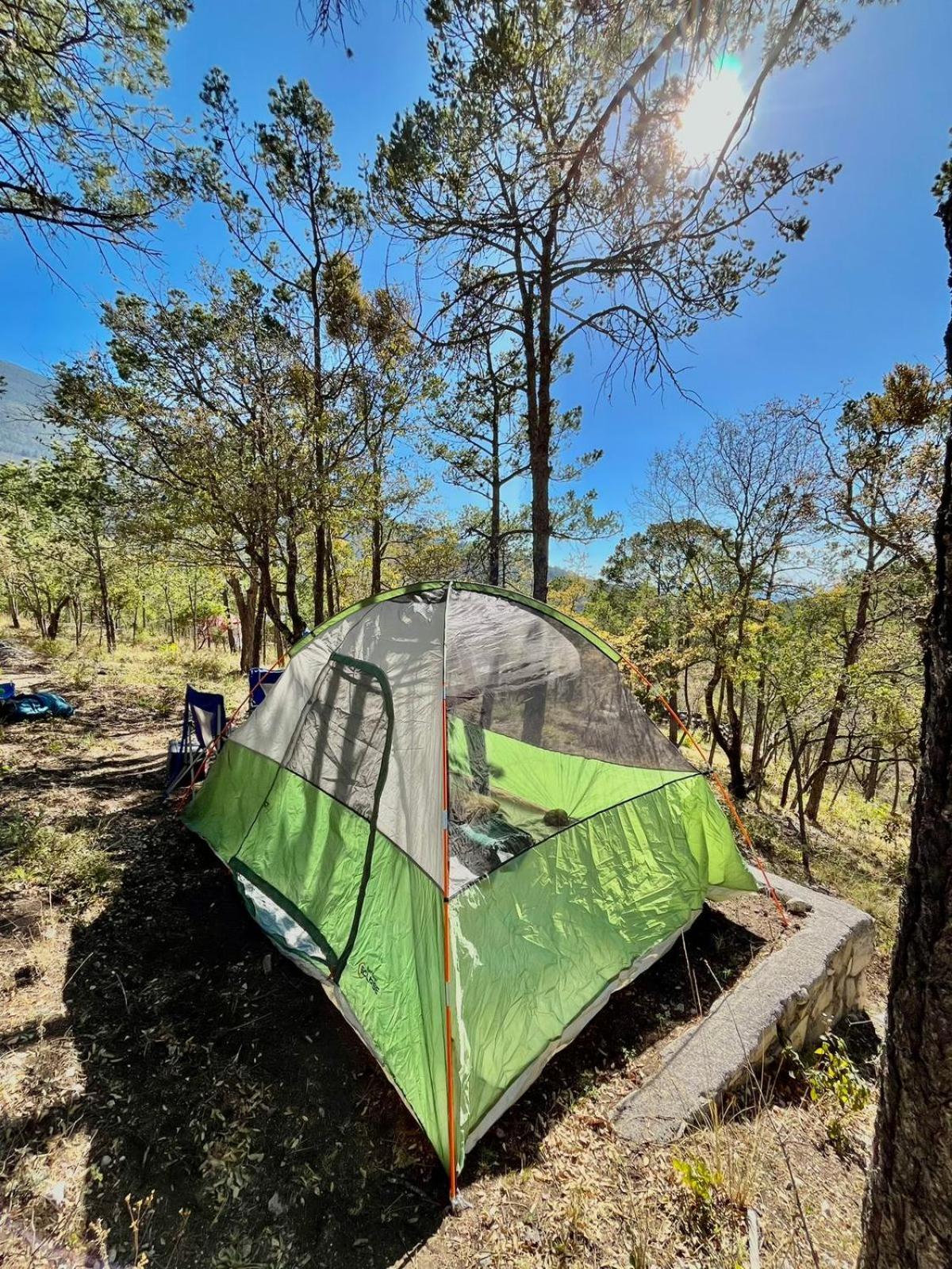 Camping En La Sierra De Arteaga Los Lirios Exterior foto