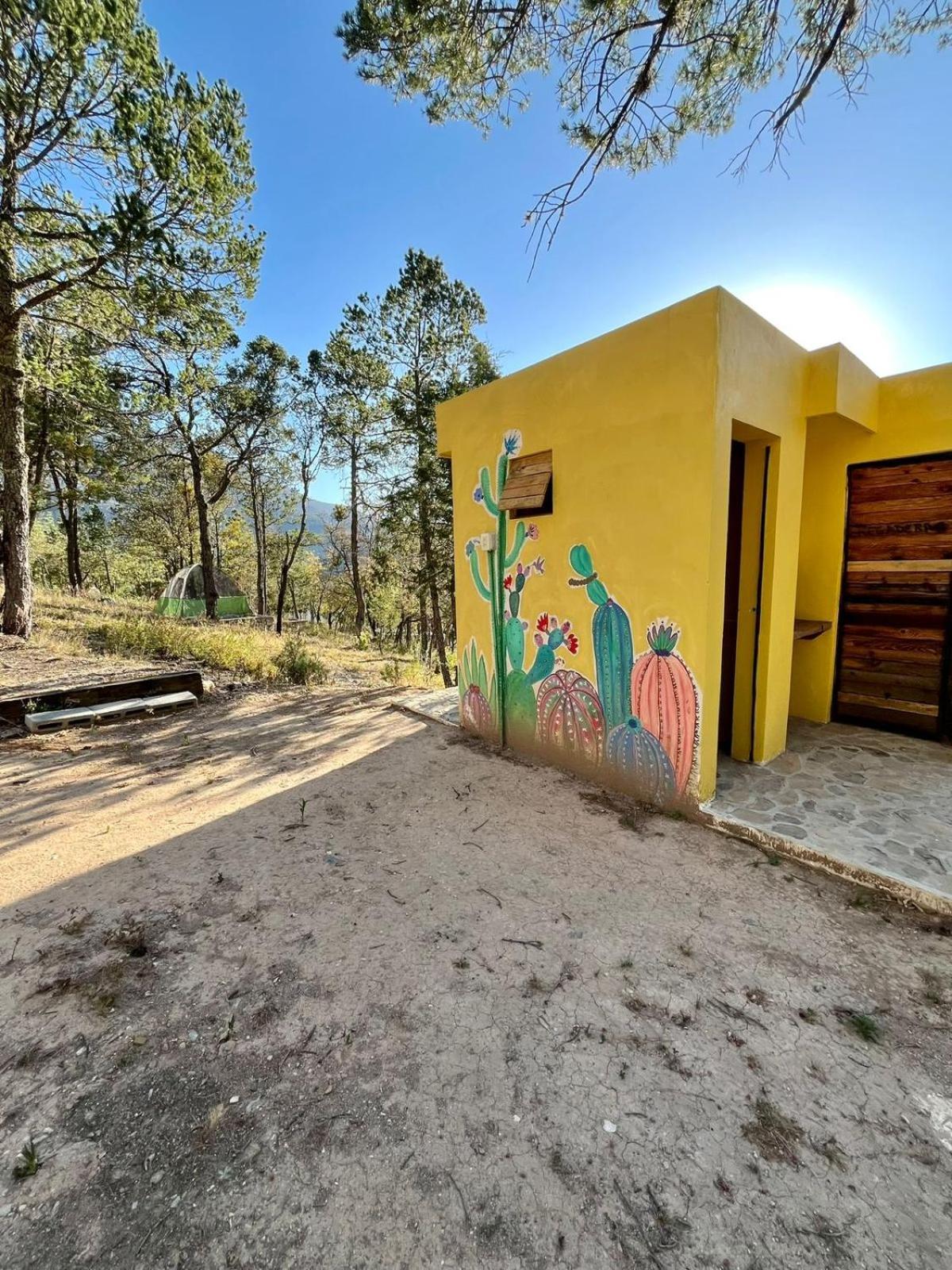 Camping En La Sierra De Arteaga Los Lirios Exterior foto