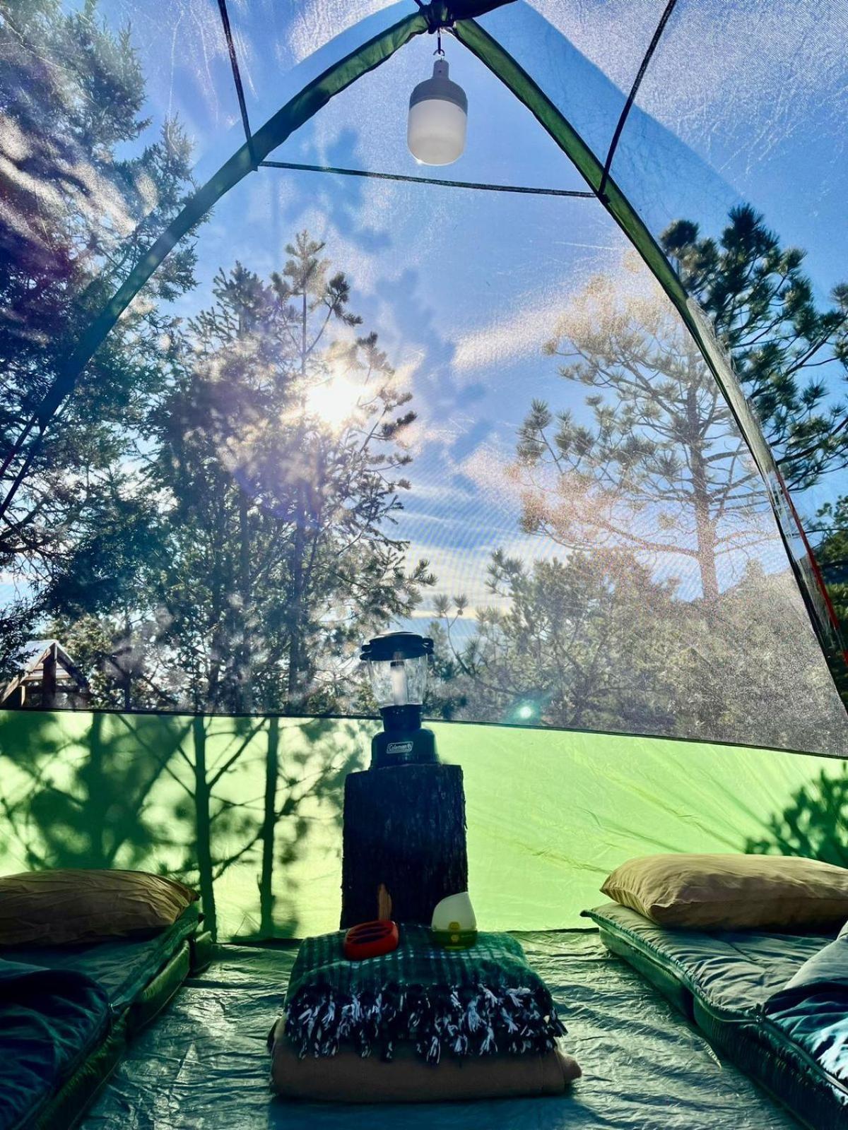 Camping En La Sierra De Arteaga Los Lirios Exterior foto