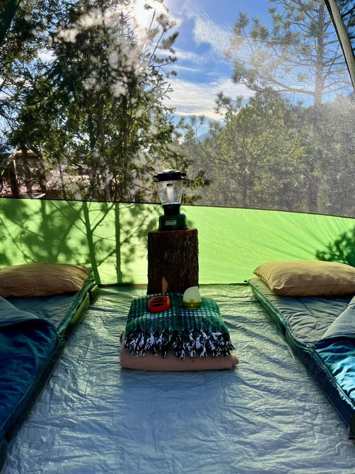 Camping En La Sierra De Arteaga Los Lirios Exterior foto