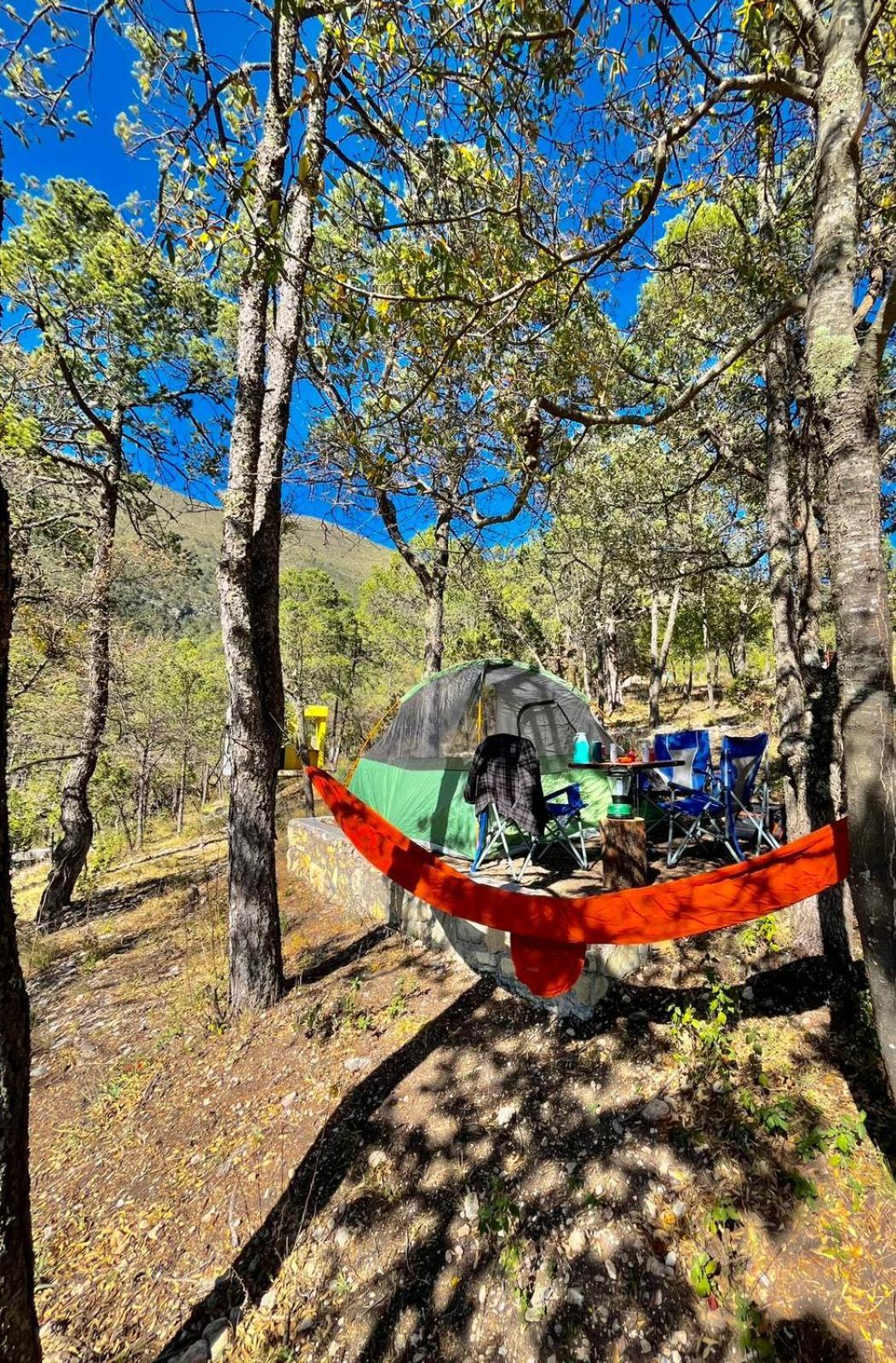 Camping En La Sierra De Arteaga Los Lirios Exterior foto