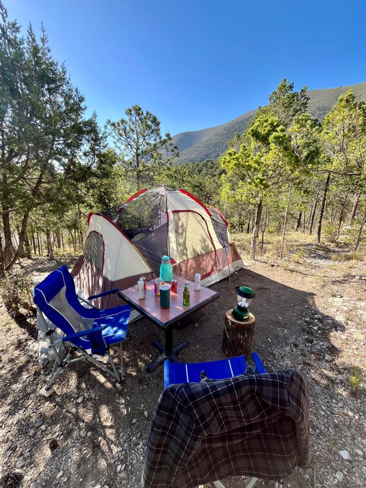 Camping En La Sierra De Arteaga Los Lirios Exterior foto