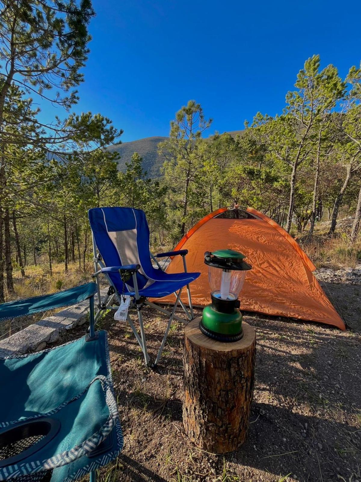 Camping En La Sierra De Arteaga Los Lirios Exterior foto