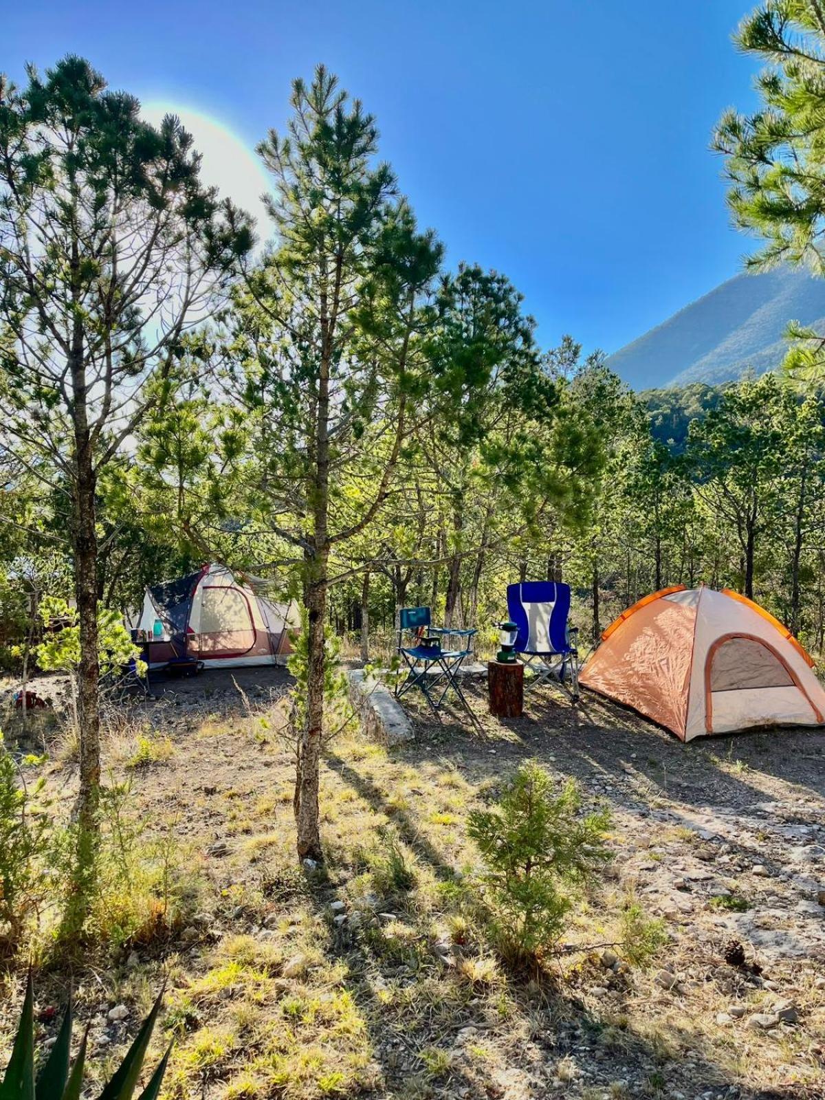 Camping En La Sierra De Arteaga Los Lirios Exterior foto