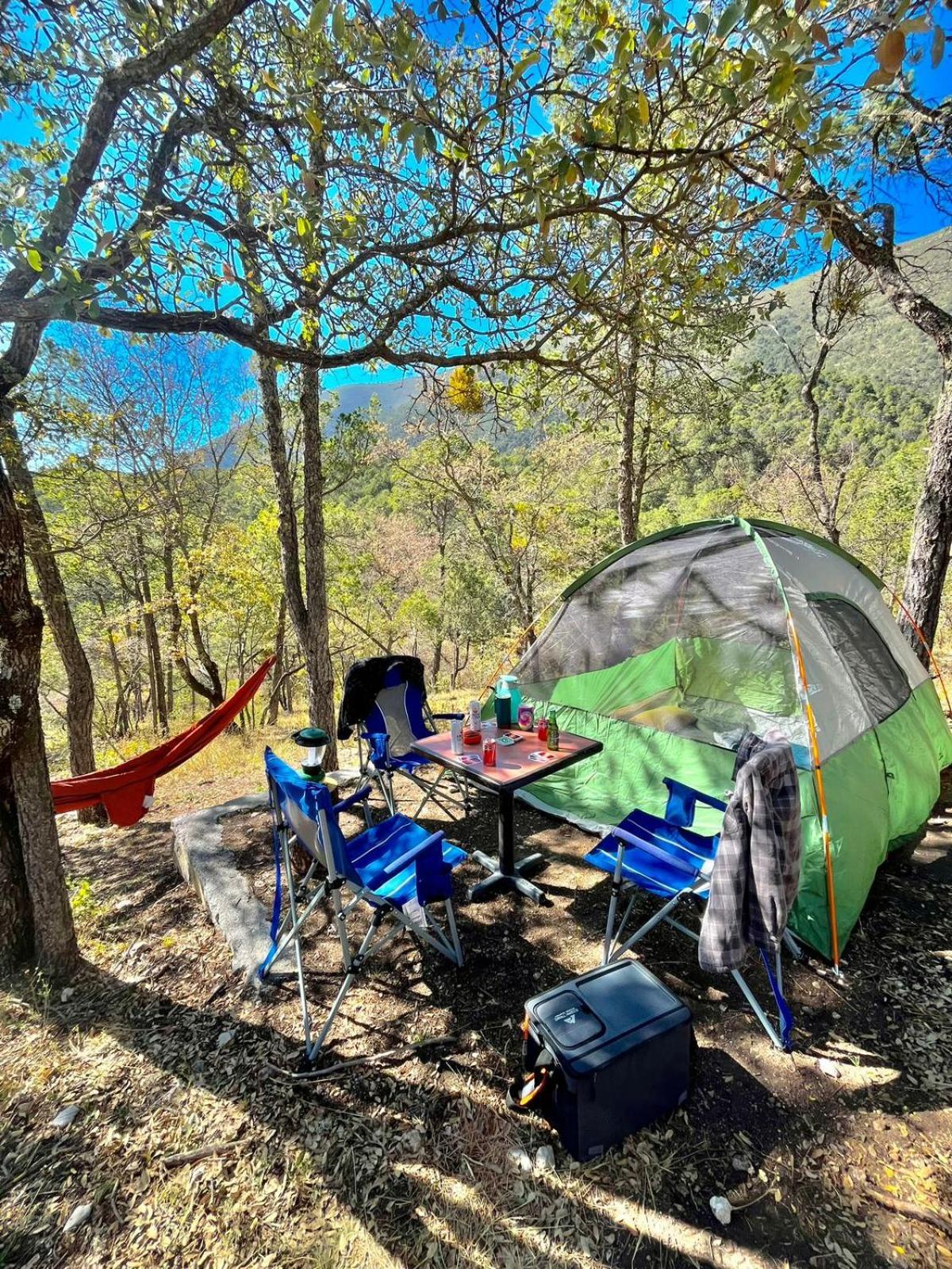 Camping En La Sierra De Arteaga Los Lirios Exterior foto